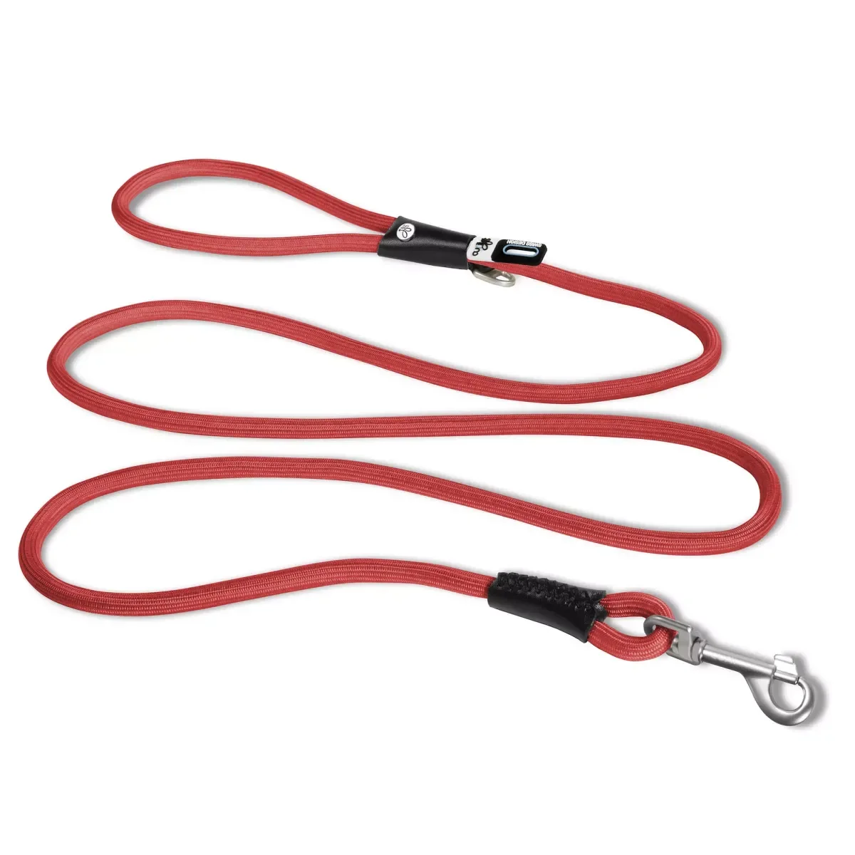 Curli Stretch Comfort Leash Red L