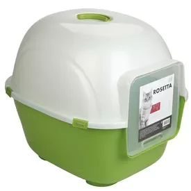 M-PETS cat litter box rosetta green 62x53x56