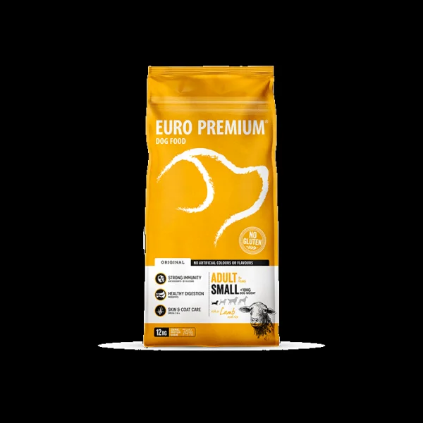 Euro premium SMALL ADULT LAMB & RICE 12kg