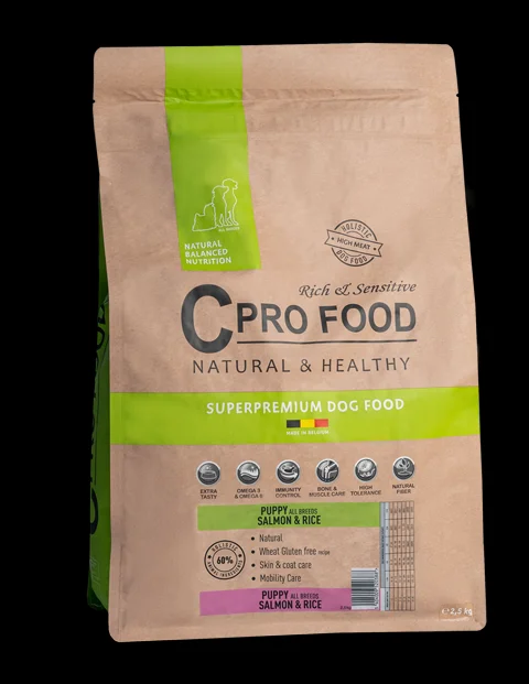 cprofood puppy all breeds zalm & rijst 2.5 kg