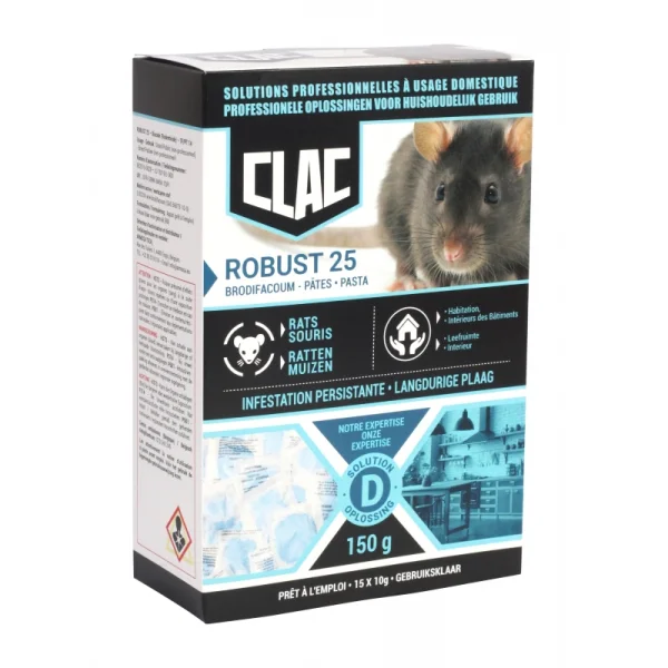 ROBUST 25 PASTA RATTEN & MUIZEN 150g