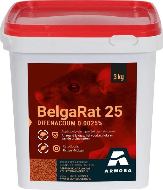 BELGARAT 25 (GRANEN TARWE) 3kg