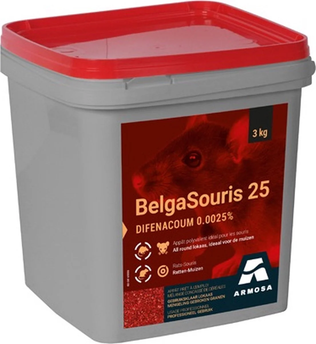 BELGAMUIS 25 (GRANEN MIX) 3kg