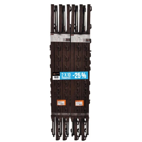 Duopack Vario paal terra 1,00m (2x10)