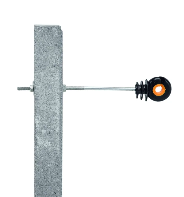 XDI Afstandschroef-ringisolator metaal 20cm/M6 (10)