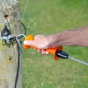 Elastisch cord wit 50m/rol