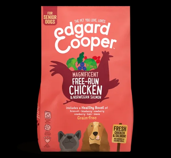 Fresh Free-Run Chicken & Norwegian Salmon with broccoli, blueberry, cranberry & cowberry 2,5kg