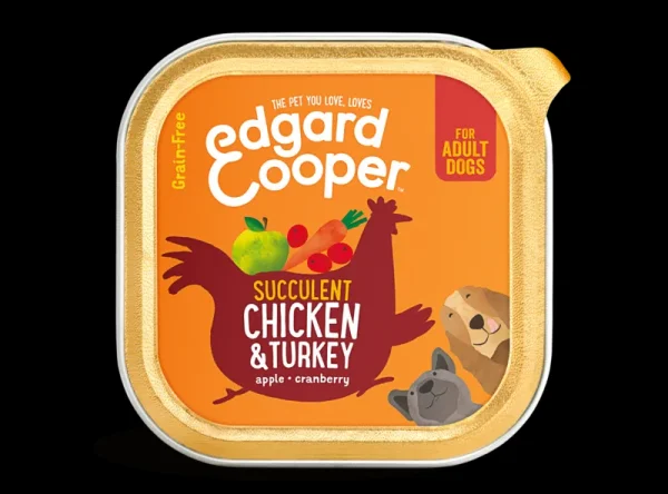 Chicken & Turkey with apple, cranberry & carrot 150g