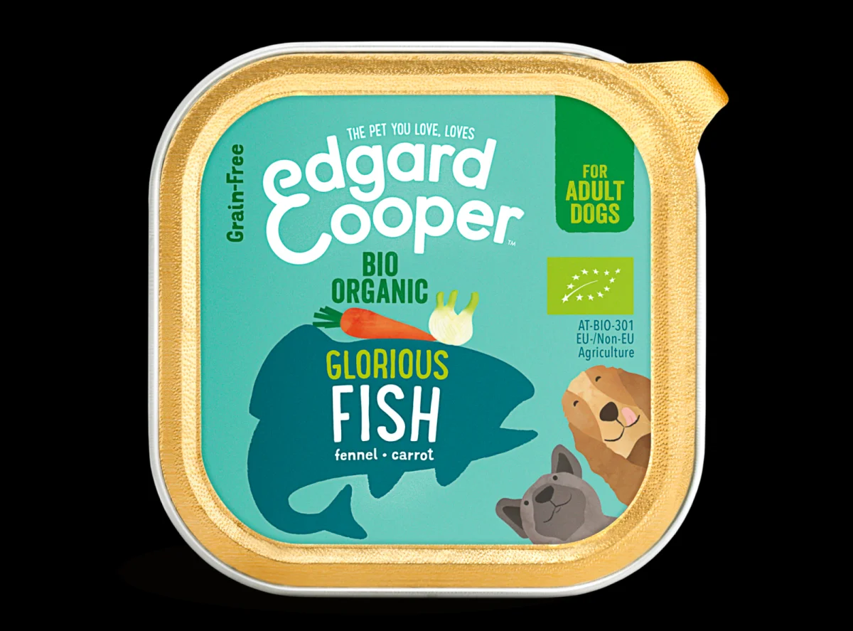 Organic Fish with organic fennel & carrot 100g