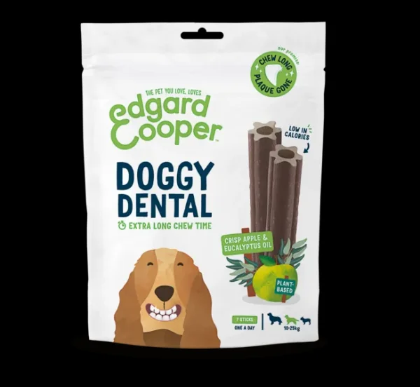 Doggy Dental Apple & Eucalyptus Medium 7 per pack