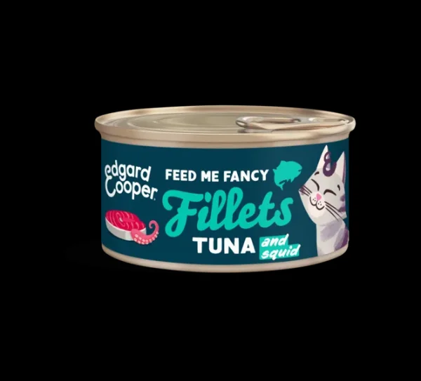 Fresh Wild-caught Tuna and Squid 70g