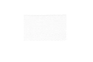 GIARDINO zeskant pre verz. 25x0.8mm x 50cm x 5m