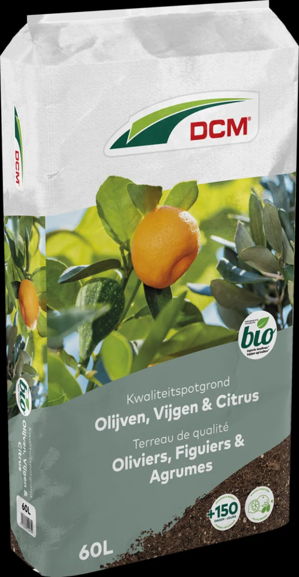 DCM POTGR OLIJVEN/VIJGEN/CITRUS 60L