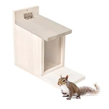 EEKHOORN VOEDERHUIS 27x23x12,5cm wit cottage